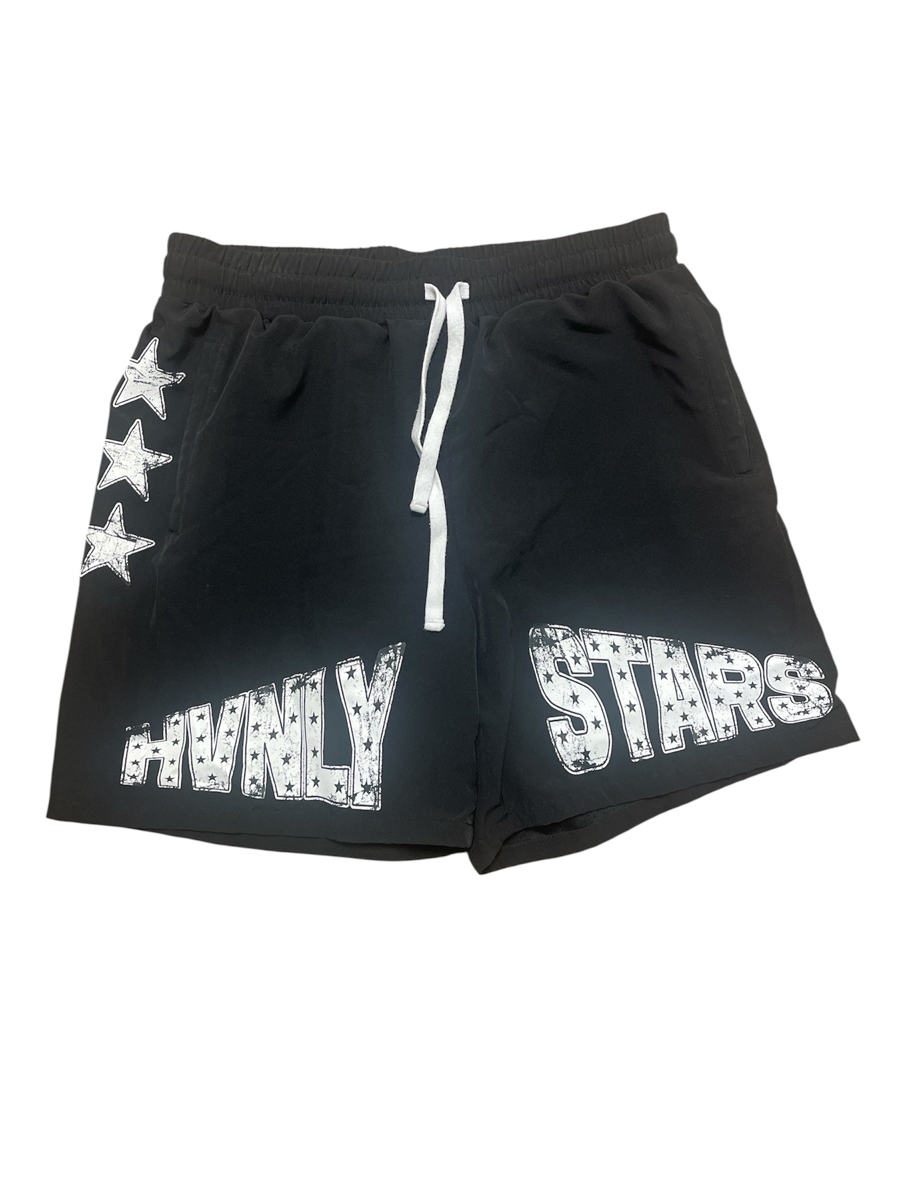 Black Nylon Shorts - Hvnlystars.com