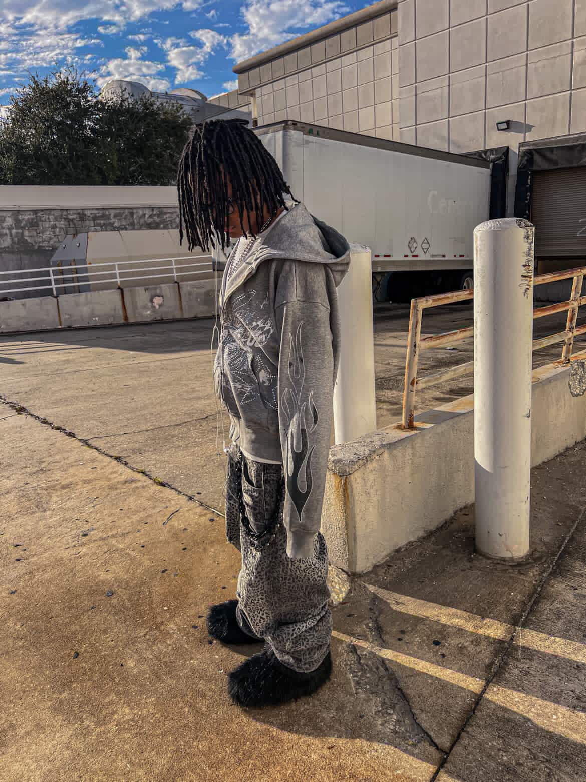 Rhinestone Eagle Hoodie - Hvnlystars.com