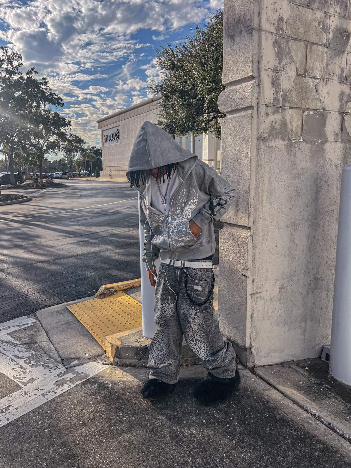 Rhinestone Eagle Hoodie