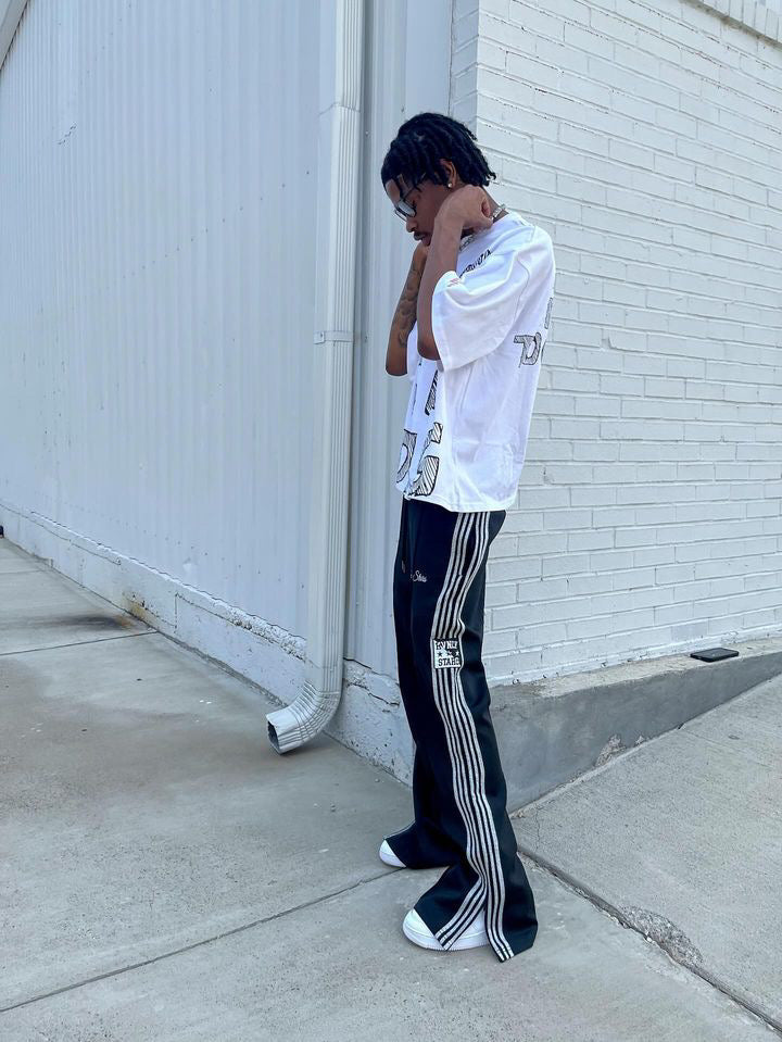 Glitter Stripe Track Pants - Hvnlystars.com