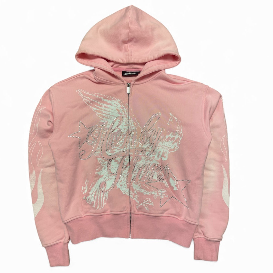Rhinestone Eagle Hoodie